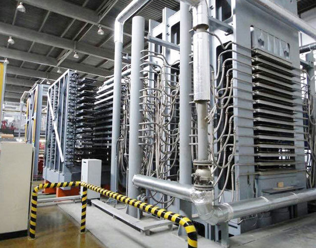 防火板压机生产线